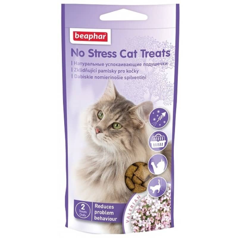 Beaphar No Stress nomierinošs gardums pret stresu kaķiem 35 g